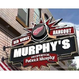  Personalized Detroit Red Wings Hangout Print Sports 