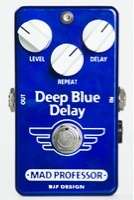 MAD PROFESSOR DEEP BLUE DELAY PEDAL HW HAND WIRED  