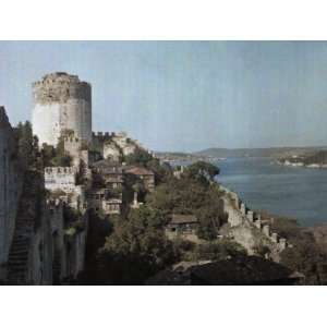  View of the Fort of Rumeli Hissar Along the Bosporus in 