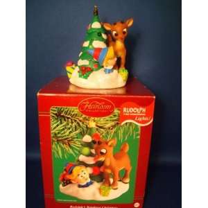   Rudolph & Hermey Rudolphs Brightest Christmas Ornament