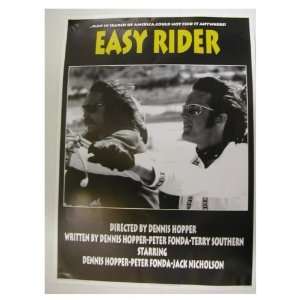  Easy Rider Poster Dennis Hopper Peter Fonda Close Up 