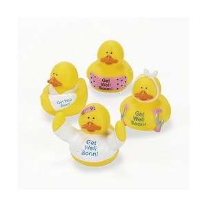  Get Well Rubber Ducks (1 dozen)   Bulk [Toy]: Everything 
