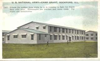 T379 U.S. National Army Camp Grant Rockford Illinois IL  