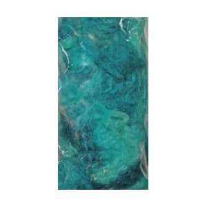  Feltworks Roving Variegated Turquoise Curly Everything 