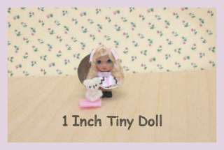 OOAK miniature LIDDLE KIDDLE baby doll dollhouse artist needle felted 
