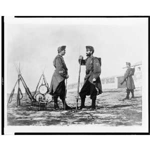  Spanish soldiers,Military personnel  Spain, 1860s