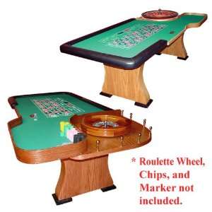 Roulette Table   Full Size Authentic Casino Style  Sports 