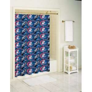    Rusty Wallace Pole Position Shower Curtain