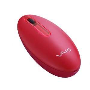  Sony Vaio VGP BMS20 Red   Bluetooth Wireless Laser Mouse 