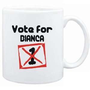  Mug White  Vote for Bianca  Female Names: Sports 