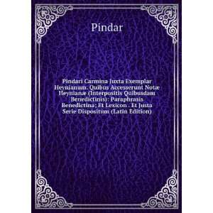   Et Lexicon . Et Justa Serie Dispositum (Latin Edition) Pindar Books
