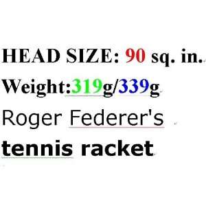  roger federer tennis racquet/b90 tennis racket: Toys 