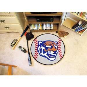  BSS   Memphis Tigers NCAA Baseball Round Floor Mat (29 
