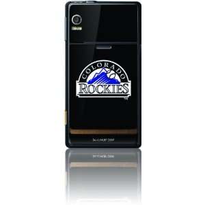  Protective Skin for DROID   MLB CO Rockys Cell Phones & Accessories