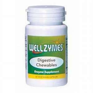  WellZymes Digestive Chewables   enzyme supplement   90 