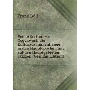    Skizzen (German Edition) (9785874180812) Franz Boll Books