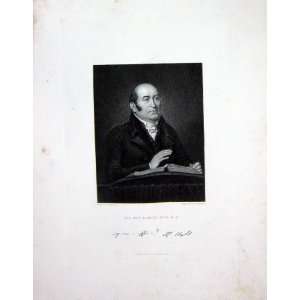    Cooke Taylor 1847 Antique Portrait Rev. Robert Hall
