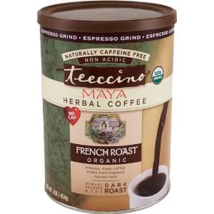 Teeccino Herbal Coffee French Roast Caffeine Free Herbal Coffee 