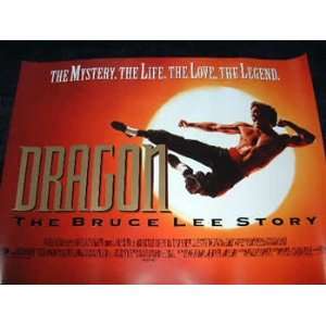 Dragon The Bruce Lee Story   Jason Scott Lee   Movie Poster Flyer   12 