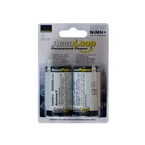   mAh AccuLoop Low Discharge NIMH Rechargeable Batteries Electronics