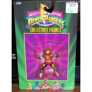  Mighty Morphin Power Rangers Red Robot 3 Figure Toys 