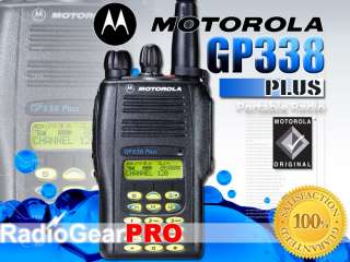 Motorola GP338 Plus VHF 136 174Mhz GP 338 Ham Radio  