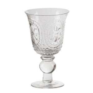 Tracey Porter 1108003 Clear Goblet   Pack of 4:  Kitchen 