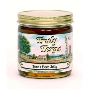 Texas Beer Jelly Truly Texas   10 Oz  Grocery & Gourmet 