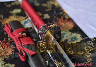   Handmade 1095 T10 Sharpened Japanese Samurai Katana Sword #141  