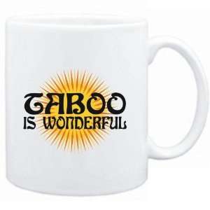  Mug White  Taboo is wonderful  Hobbies Sports 