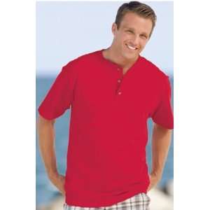  Mens Short Sleeve Henley Shirt: Sports & Outdoors