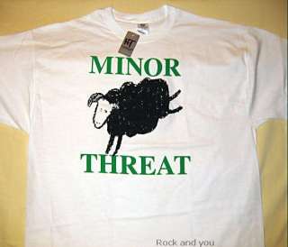 MINOR THREAT OUT OF STEP SHEEP rock T Shirt 2XL NWT!!!  