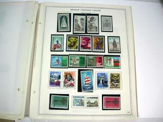 BELGIUM, Advanced MINT Stamp Collection Mounted on Minkus pagesNo 