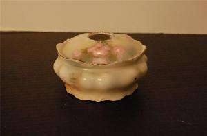 RS GERMANY VERY RARE COVERED JAR LID W/ CENTER HOLE !!  
