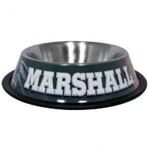   Marshall Thundering Herd Stainless Steel Dog Bowl