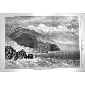  1869 View Mount Ida Island Crete Mountains Fine Art