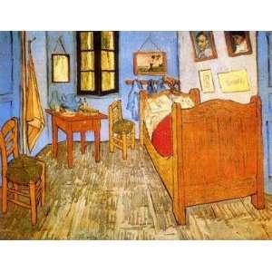  Vincent Van Gogh   Vincents Bedroom In Arles Canvas: Home 