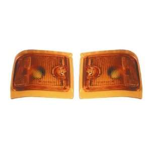   EYES PAIR SET RIGHT & LEFT SIDE MARKER LIGHTS LAMPS LOW Automotive
