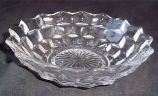 Offered here is a beautiful FOSTORIA American Clear GLASS Candy Dish 