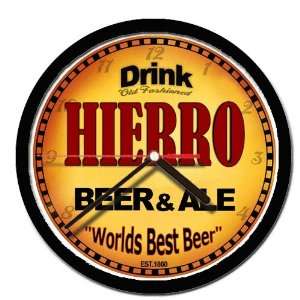  HIERRO beer and ale cerveza wall clock: Everything Else