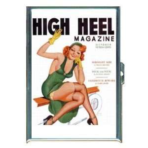  HIGH HEEL OCTOBER 1937 PIN UP ID Holder, Cigarette Case or 