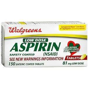   Low Dose Aspirin Tablets, 150 ea Health 