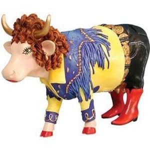 Cow Parade   Country Moosic Star Figurine # 7759