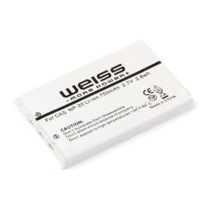  WEISS Camera Replacement Battery NP 20 Li Ion for Casio 