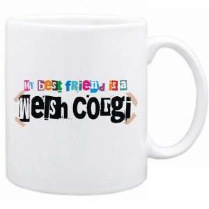    New  My Best Friend Is Welsh Corgi  Mug Dog: Home & Kitchen