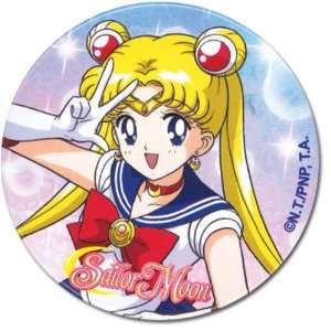  Sailor Moon: Sailor Moon Button: Toys & Games