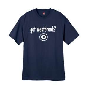  Mens Got Westbrook ? Navy Blue T Shirt Size Small: Sports 