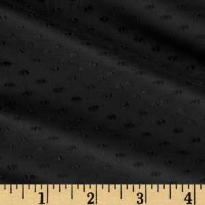  56 Wide Cotton Lawn Swiss Dot Black Fabric By The Yard 
