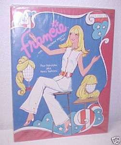 VINTAGE 1973 Francie w/Growing Pretty Hair Paper Dolls  