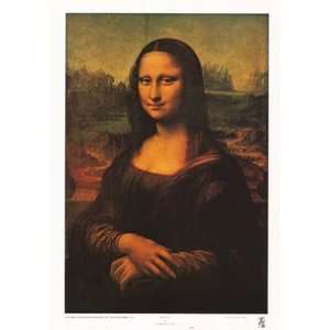  Mona Lisa, c.1507 Finest LAMINATED Print Leonardo Da Vinci 
